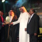 Dr.K.P. Hussain recieved Dr. Abdul Kalam award in Abu Dhabi for his Philanthrophic activities
